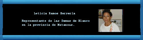 DESDE CUBA AUDIO: "El padre Rolando Lauzurique, de la Iglesia Parroquial de la Pursima Concepcin de Crdenas, ech de la iglesia a las Damas de Blanco tras finalizar la misa dominical. Leticia Ramos Herrera: "El Padre Rolando Lauzurique nos ech"...  web/folder.asp?folderID=136  