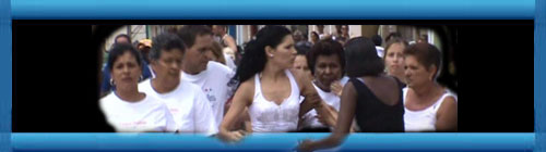 CUBA: Brutalidad del gobierno no logra impedir que desfilen Damas de Blanco y otros opositores.  web/folder.asp?folderID=136