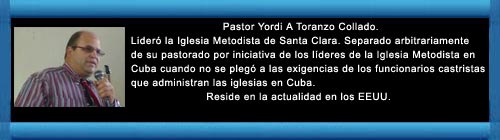 Un clamor por la libertad religiosa en Cuba. Por el Pastor Yordi A. Toranzo Collado. web/folder.asp?folderID=136