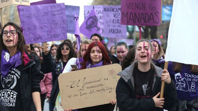 LA FRUSTRACIN DEL FEMINISMO MADRILEO ESTE 8M. Por el Doctor Alberto Roteta Dorado.            cubademocraciayvida.org                                                                                                web/folder.asp?folderID=136
