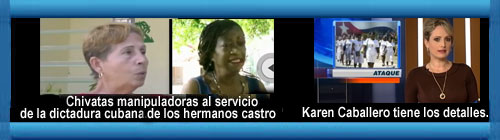 CUBA: Video de la dictadura Castrista sataniza al movimiento Damas de Blanco de Bertha Soler. cubademocraciayvida.org web/folder.asp?folderID=136   