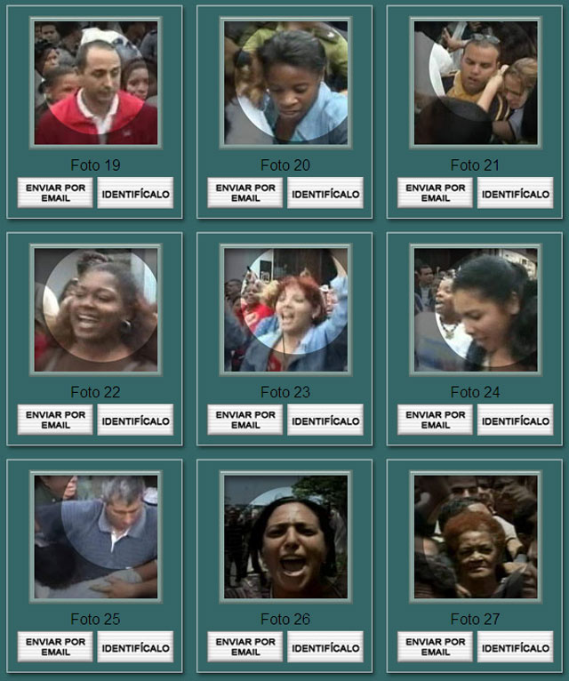 CUBA, REPRESION ID: Este proyecto tiene como finalidad identificar a los participantes en la represión violenta y las acciones intimidatorias contra los opositores al régimen castrista.