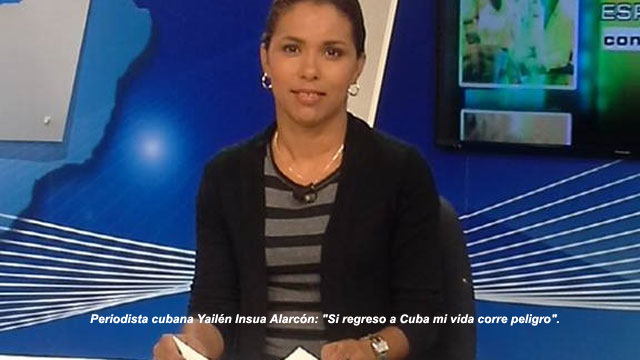 VIDEOS.- CUBA.REPRESIÓN.- La Periodista cubana, Yailén Insua Alarcón, quien trabajaba en el Sistema Informativo de la Televisión Cubana, y su esposo, piden Asilo Político y están varados en Bogotá Colombia. CUBADEMOCRACIAYVIDA.ORG web/folder.asp?folderID=136
