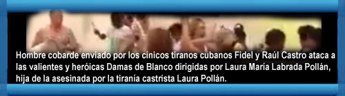 Cuba Video: CORAJUDAS DAMAS DE BLANCO EN LAS ENTRAAS DE GODZILLA. Por Josefa Lpez Pea, Dama de Blanco del Comit de Apoyo en el Exilio. cubademocraciayvida.org web/folder.asp?folderID=136  