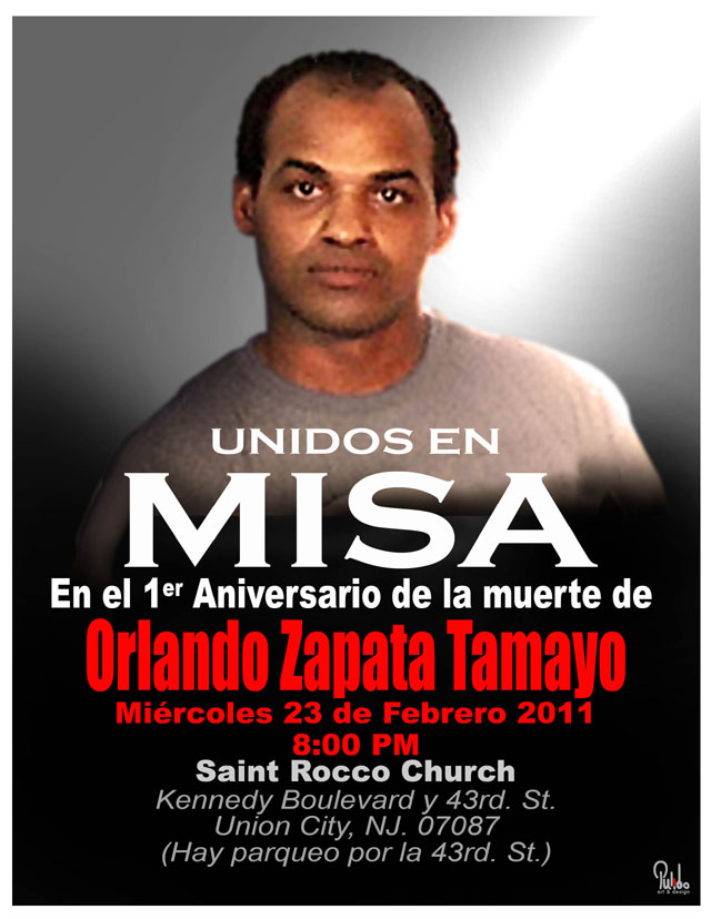 Union de Ex-Presos Politicos Cubanos Zona Norte: Misa por Orlanda Zapata Tamayo en NJ. web/folder.asp?folderID=136