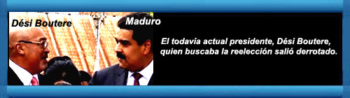 VENEZUELA Nicols Maduro pierde otro de los pocos aliados que tena en la regin: Surinam. La coalicin ganadora en elecciones del 25/5/2020 en Surinam ha condenado los abusos de la dictadura chavista y ha pedido elecciones libres... Por Gabriel Bastida.       www.cubademocraciayvida.org                                                                                                                                         web/folder.asp?folderID=136          