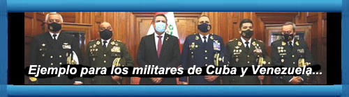 VIVA LA FAR DE PER!: Mensaje de las Fuerzas Armadas de Per en medio de la crisisLa cpula militar se pronunci tras la represin policial, que dej dos muertos y decenas de heridos, y de la renuncia de Manuel Merino a la presidencia interina del pas.         CubaDemocraciayVida.org                                                                                                                                                               web/folder.asp?folderID=136 